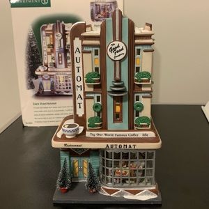 Department 56 “Clark Street Automat” Christmas in the City Series, Retired